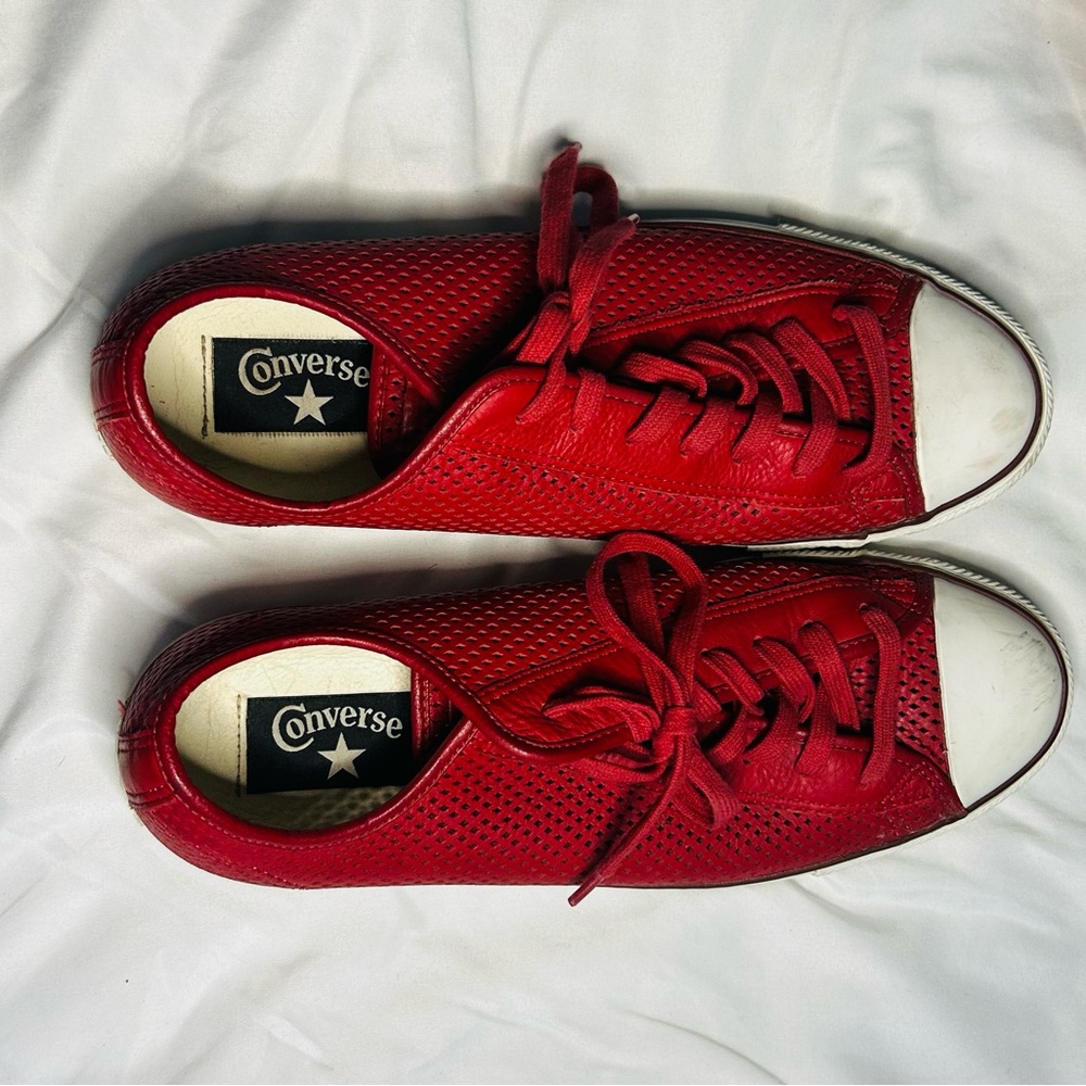 Worn a few times. John Varvatos converse.